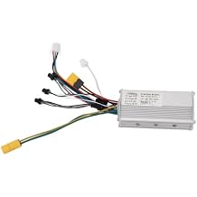 HERCHR Electric Bicycle Controller, 52V 25A Motor Controller Dual Drive Electric Scooter Brushless Controller Electric Bicycle Controller Accessory for Electric Bike Scooter