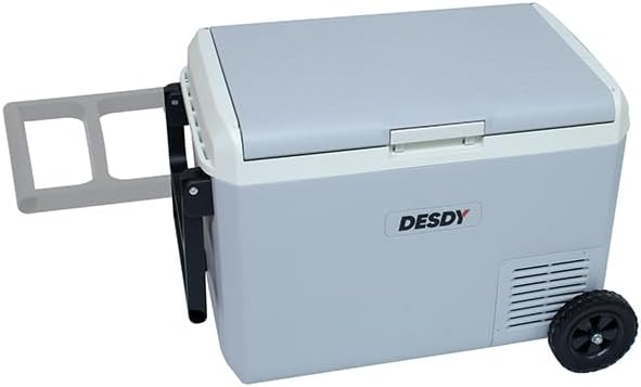 Desdy 50 Liter Wheeled Compressor Auto Refrigerator (Double Compartment, Double Control) [Energy Class A]