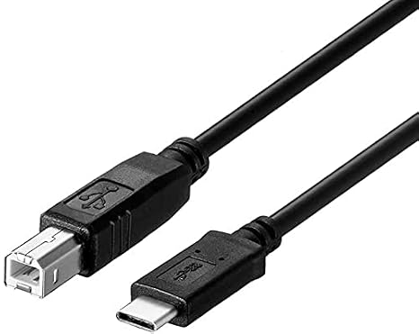 DJ Controller USB Cable for iPhone 16 15 Pro Max, USB Printer Cable USB B to USB C for MacBook Pro,MIDI Cable for Yamaha Casio Digital Piano Audio Interface Keyboard Mixer Instrument