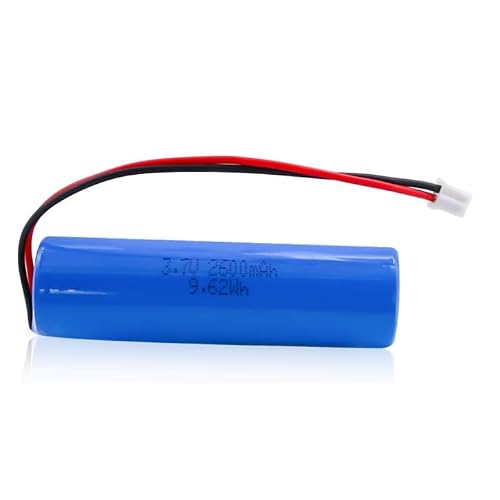3.7V Hoverboard Battery 3.7 V 4Ah Battery Replacement Compatible for Mini Fans 2Pack