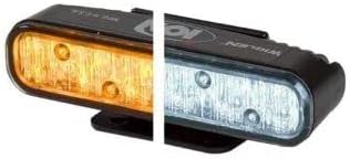 Whelen IONF - 12 VDC Split Amber/White Universal Mount Lighthead