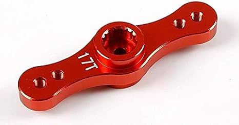 Replacement Part For Nylon Symmetrical Push-Pull Steering Kit For 5t, 5t, 5SC, And King Motor Rc Car Parts - (Color: 17t Orange)