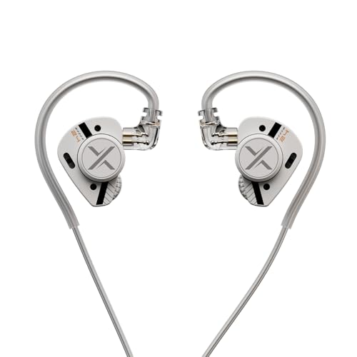 Fanmusic ooopusX Op.24 2DD4BA Hybird in-Ear Headphones HiFi Op24 Wired Monitors Earbuds with One Dial 3.5mm no mic