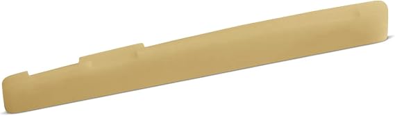 Bone Saddle - Fits Some Post-2000 Yamaha Steel String Guitars with Undersaddle Pickup - 9 mm - Unbleached