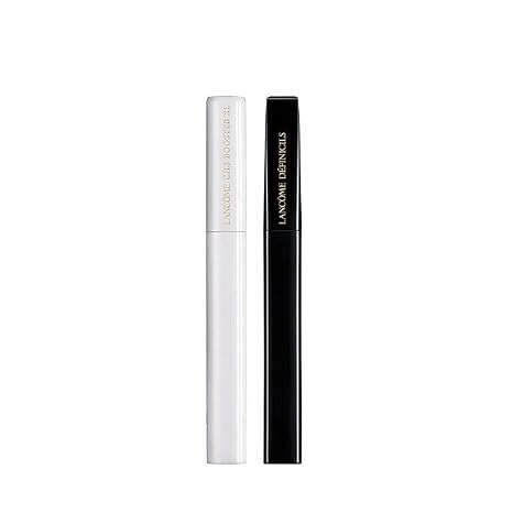 Lancome Cils Booster XL Enhancing Mascara Primer & Definicils High Definition Black Mascara Duo - Lengthening & Priming Full Size Makeup Set - For Conditioned, Defined & Natural-Looking Lashes