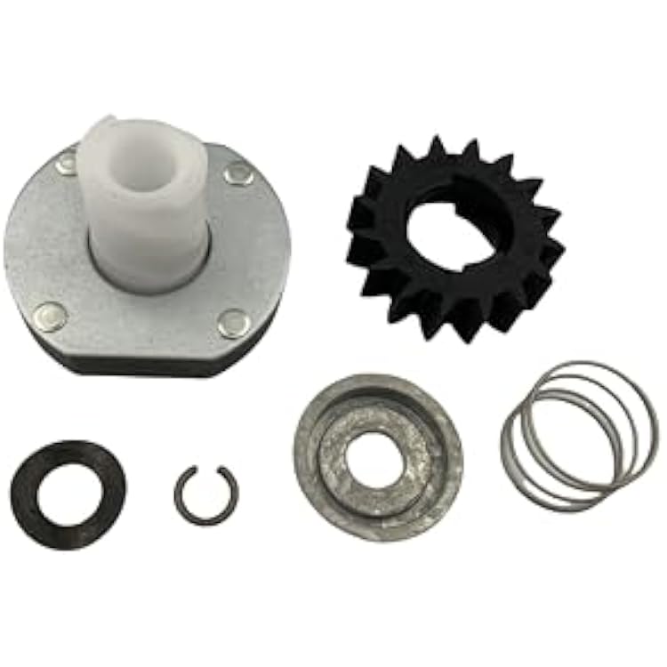 696541 Starter Drive Kit,16 Teeth Drive Gear Fits Briggs and Stratton 497606, 696541; Toro Engines & Lawn Tractor; John Deere AM133635. Replaces Rotary 9854 Stens 435-859