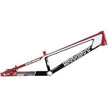 Syndyt 200 Expert XL BMX Racing Bike Frame 20 Top Tube, 6061-T6 Aluminum (3.08 lbs), Tapered 38/42 Head Tube, Standard Euro BB, 10/15 mm Hubs, 140mm Disc Brake, Chain Tensioners - Bicycle Frame