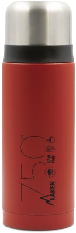 Laken Water Bottle 1875R Red 0.75 L