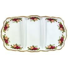 Royal Albert Old Country Roses Rectangular 3-Part Server