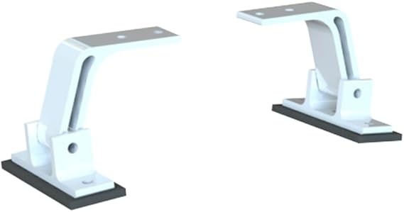 Adrian Steel SPMBK2W, Mounting Bracket Kit, 2-Pack, White, Sprinter
