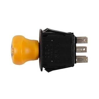 CUB CADET 925-04258A Yellow PTO Switch Knob 725-04258A 725-04258 725-04240 | Fits GTX SLTX LTX LT LGTX LGT GT 1050 3100 ZTT50 ZTT46 ZTT42 i1050 i1046