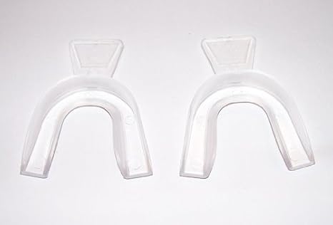 2 Full Mouth Thermoform Dental Teeth Whitening leaching Trays -Free Shade Guide