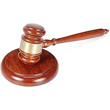 Wooden Gavel and Block Set, Apexstone Wooden Gavel and Sound Block Set for Lawyer Judge Auction Sale Gift
