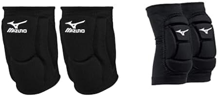Mizuno Elite 9 SL2 Volleyball Kneepad, Black, Medium MZO Elbow Pads, Black, Small/Medium
