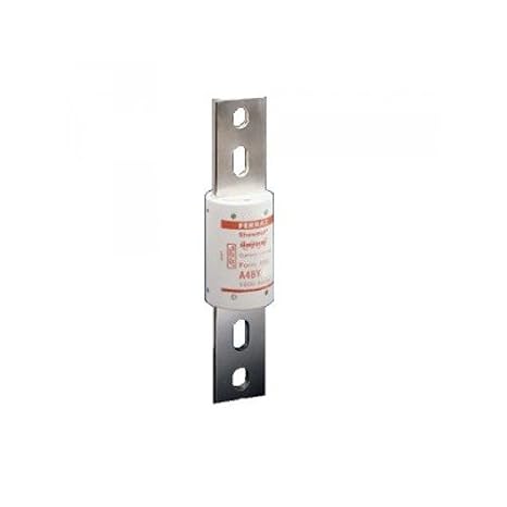 Mersen A4BT Time-Delay/Class L Fuse, 600VAC/500VDC, 200kA AC/100kA DC, 1600 Ampere, 3" Diameter x 10-3/4" Length