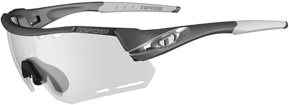 Tifosi Alliant Shield Sunglasses - Cycling & Baseball | 100% UVA/UVB, shatterproof polycarbonate. Vented shield frame, hydrophilic nose pads. For cycling, running & baseball.
