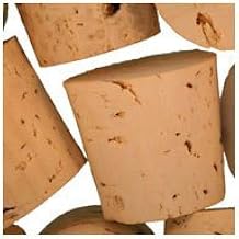"WidgetCo Size 15 Cork Stoppers, Standard Grade, Regular Length, Tapered Corks (Qty 25)"