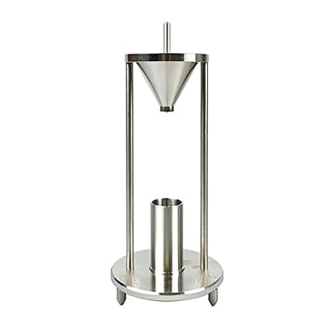 YUCHENGTECH Stacking Density Meter Density Volumeter Stainless Steel P-o-w-d-e-r Bulk Density Meter