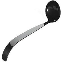 Fineline Settings Platter Pleasers Black 2 Oz. Ladle 48 Pieces