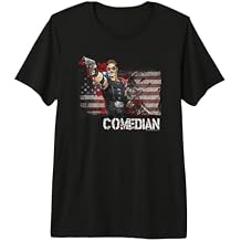 Watchmen Comedian Men's Premium Tri-Blend T-Shirt, Black, Small