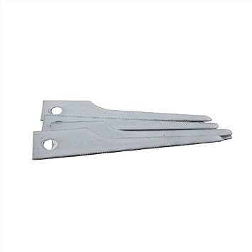 Disston 6984 Blu-MOL 3 in. 32 Tpi Bi-Metal Air Saw Blade44; 5 Pack