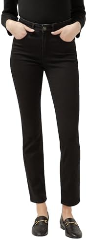 Silver Jeans CO Womens Avery High Rise Curvy Fit Straight Leg Jeans