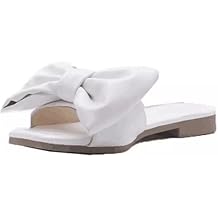 Ladmiple Sandals for Women Dressy Summer,Women's Casual Cute Bow Knot Beach Flip Flops Flats Comfy Platform Shoes Sandal