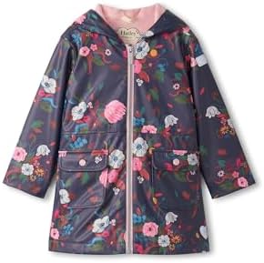 Hatley Girls Peplum Rain Jacket ToddlerLittle KidBig Kid