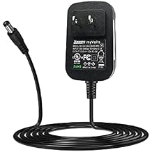 MyVolts 12V Power Supply Adaptor Compatible with Yamaha SLG-100N Silent Guitar - US Plug