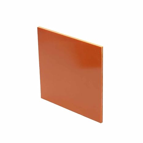 Bakelite Phenolic Laminated Sheet - for Electronics, Insulation Electrical DIY & Laboratory Use,(300x300x5mm)