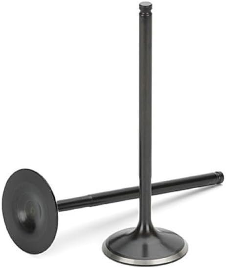 Honda/Acura K20/K24 Black Nitrided Intake Valve - +1mm Oversize - Set of 8 (HIVN-1022D-8)