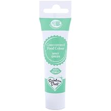 Rainbow Dust ProGel Concentrated Food Colour, Mint Green Colouring Gel For Baking and Cake Decorating, 25g Tube
