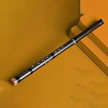 Bamboo Flute Dizi Chinese Flute Xiao Suitable For Beginners Purple Bamboo Vertical Dizi Xiao Send Tassel(Right G)