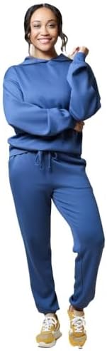 Softies Athleisure Oversized Hoodie and Jogger Lounge Set for Women Ultra Soft Hoodie Outfit with Pockets