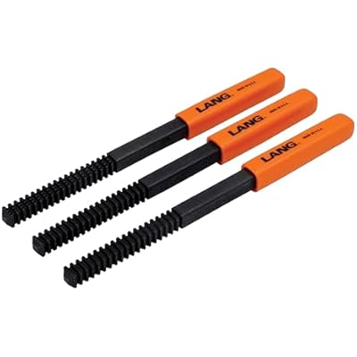 Lang Tools 2573 3-Piece Thread Restorer File Set , Black