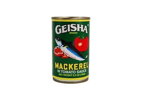Geisha Mackerel in Tomato sauce 6 cans