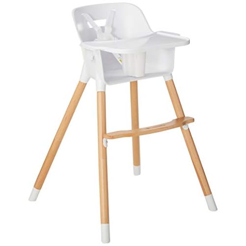 Be Mindful Baby High Chair, White