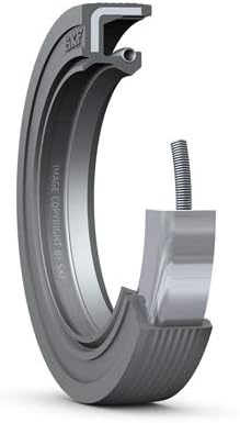 50X72X8 HMSA10 RG Double Lip Oil Seal - Solid, 50 mm Shaft, 72 mm OD, 8 mm Width, HMSA10 Design, Nitrile Rubber (NBR) Lip Material