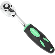 multicomp PRO Ratchet Handle, 1/4" Drive, 45 Teeth, Chrome Vanadium Steel