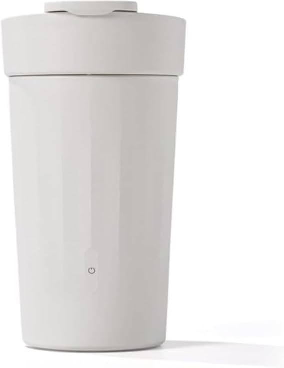 Mini Portable Milk Frother, Electric Mixer, Milk Heater, Coffee Latte Maker, Water Heater White
