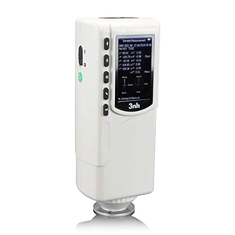 Colorimeter 3nh NR60CP Precise Color Difference Analyzer Multi-Functional Color Reader Switchable Apertures 4mm/8mm Portable