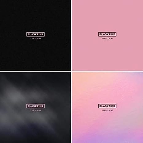 Blackpink The Album 1st Full Album Random Version CD+96p PhotoBook+4p Post SET+2p Credits+14p Lyrics Booklet+2p Card+2p Post+1p Sticker+1p Mounted Card+Tracking Kpop Sealed