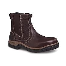 WORKLAND Men's safety work boot Leather lightweight (numeric_9_point_5)