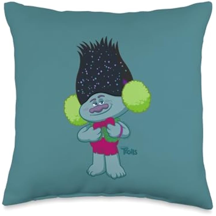 DreamWorks Trolls Branch Holiday Throw Pillow