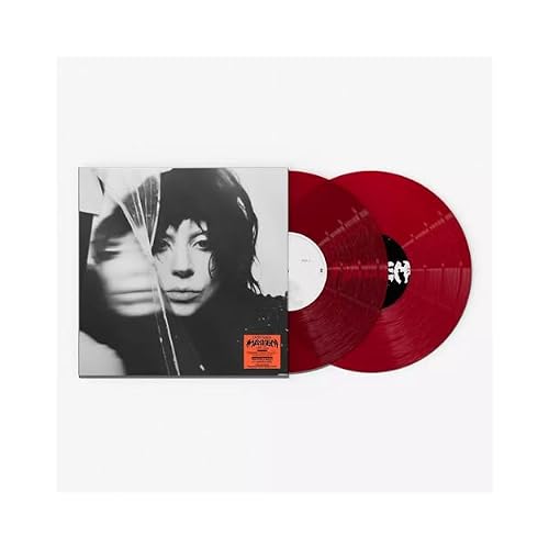 Mayhem Translucent Ruby Record Poster Art cover, Lady Gaga