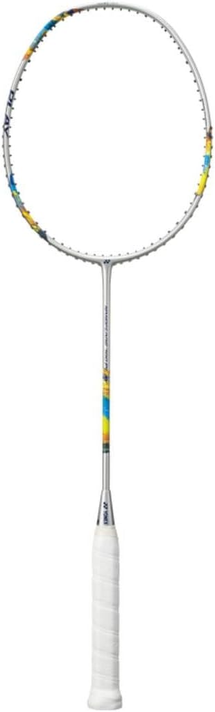 Yonex NanoFlare 700 Play Badminton Racquet (Silver/Sky Blue) (4UG5) - Factory Prestrung
