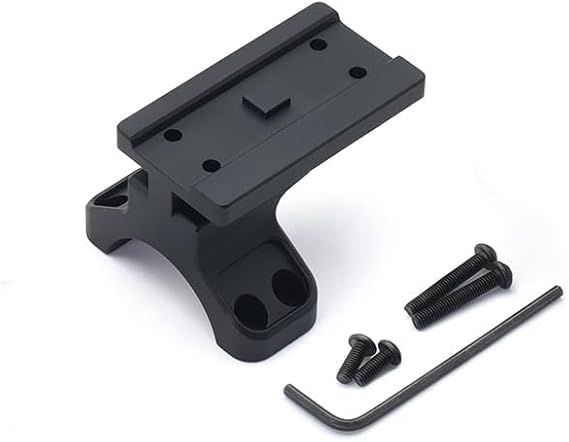 ダブルリングカンチレバー 1.54/1.70/1.93インチ スコープマウント トップ 交換可能なモジュラーレッドドットマウントプレートベース、T1 T2フットプリントレッドドットサイト、30mmチューブ直径リングスコープに対応