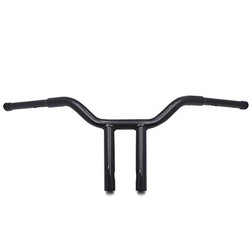 SMT- Black MX-T Bars Handlebar 12 Tall 31 wide For Harley Davidson Sportster Dyna [PN:TGHD-HB018-I-BK]