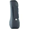 HORZE Chicago Protective Horse Tendon Boots - Lightweight Open Front Boots for Jumping, Trail Riding, and Turnout (Pair) - Black - Horse