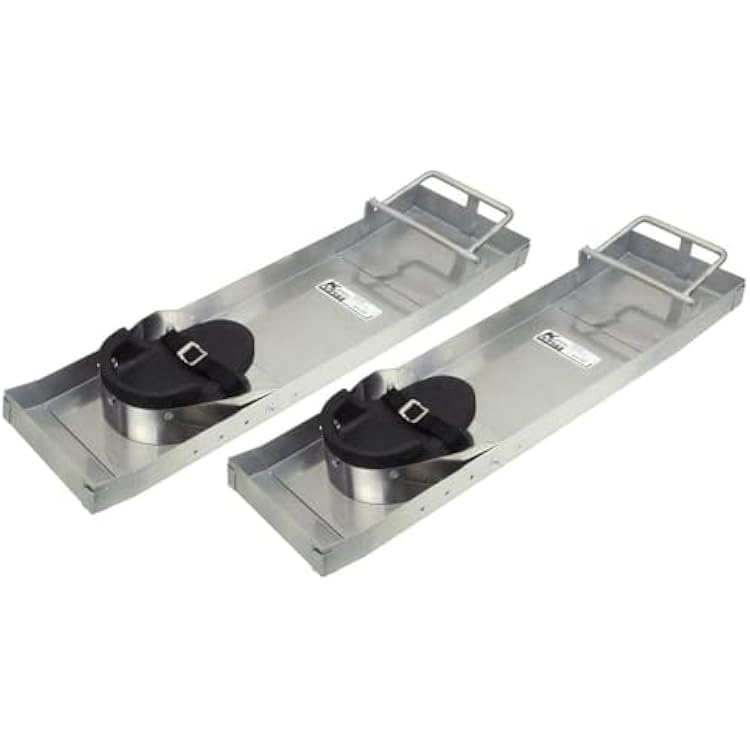 Kraft Tools CC150 31x8 Stainless Steel Knee Boards Pair
